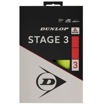 Dunlop D TB Stage 3 Red 12 Box Çocuk Tenis Topu