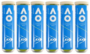 Dunlop Australian Open 4'lü 6 Kutu Tenis Topu