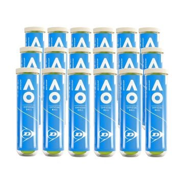 Dunlop Australian Open 4'lü Koli 18 Kutu Tenis Topu