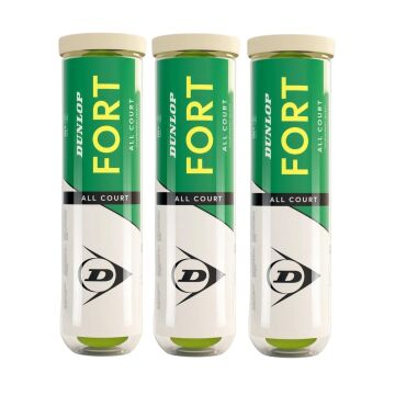 Dunlop Fort All Court 4'lü 3 Kutu Tenis Topu