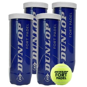 Dunlop Fort 3'lü 4 Kutu Padel Topu